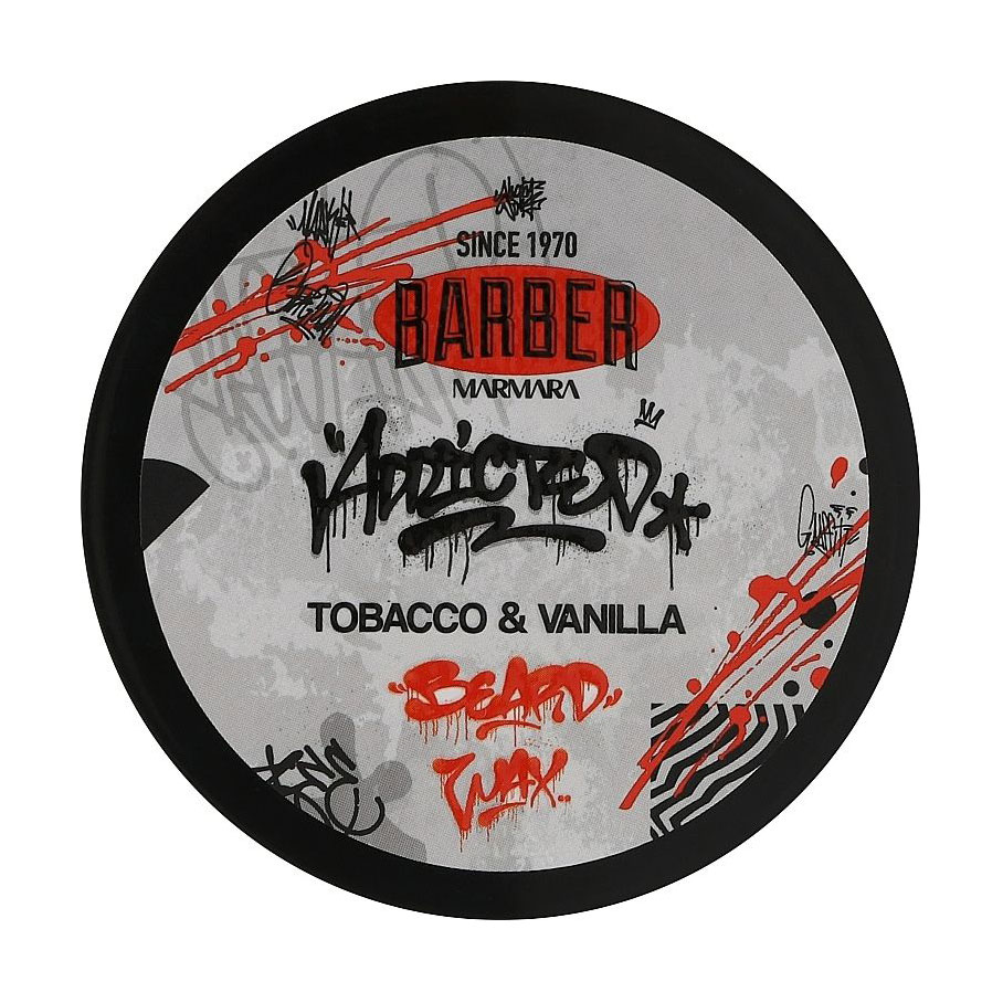 Бальзам для бороди Marmara Barber Beard Wax Addicted Tobacco &amp; Vanilla Balm, 50 мл